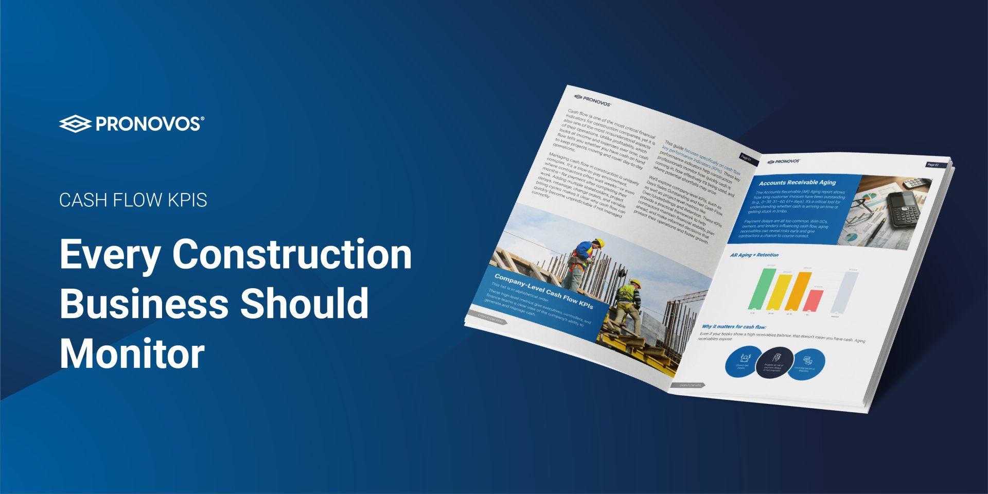 Cash Flow KPIs Every Construction Business Should Monitor — a ProNovos quick-reference guide