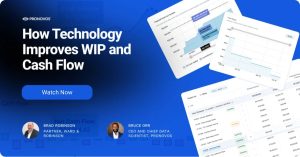 How Technology Improves WIP and Cash Flow