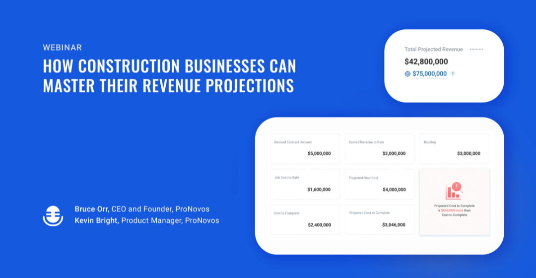 How Construction Businesses Can Master Their Revenue Projections