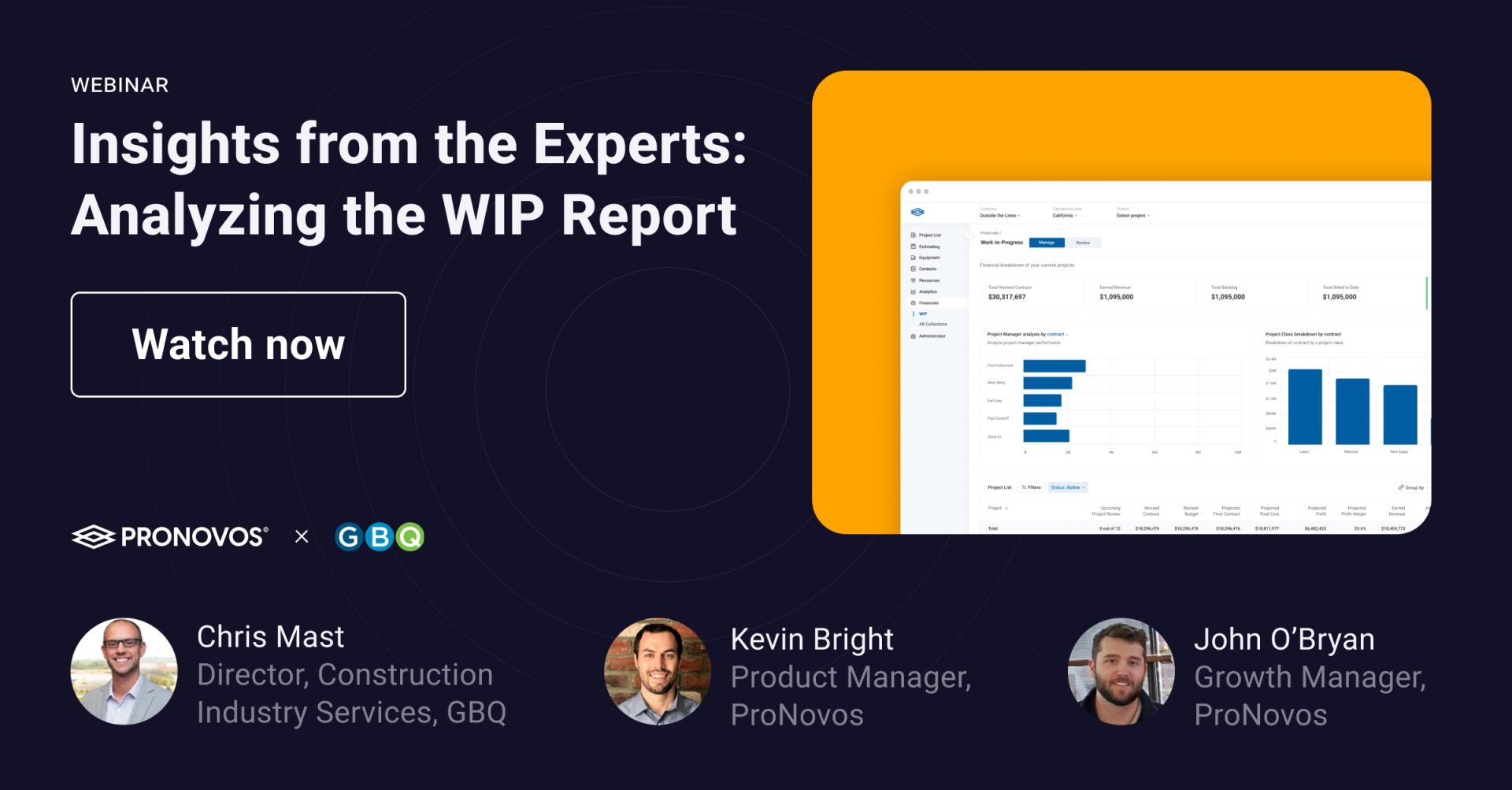 Insights from the Experts: Analyzing the WIP Report