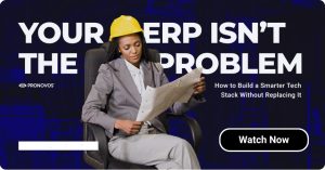 Your ERP Isn't the Problem: How to Build a Smarter Tech Stack Without Replacing It
