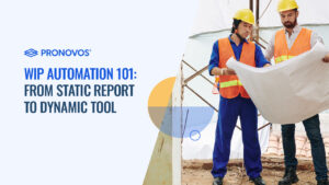 What is Automated WIP Reporting in Construction?