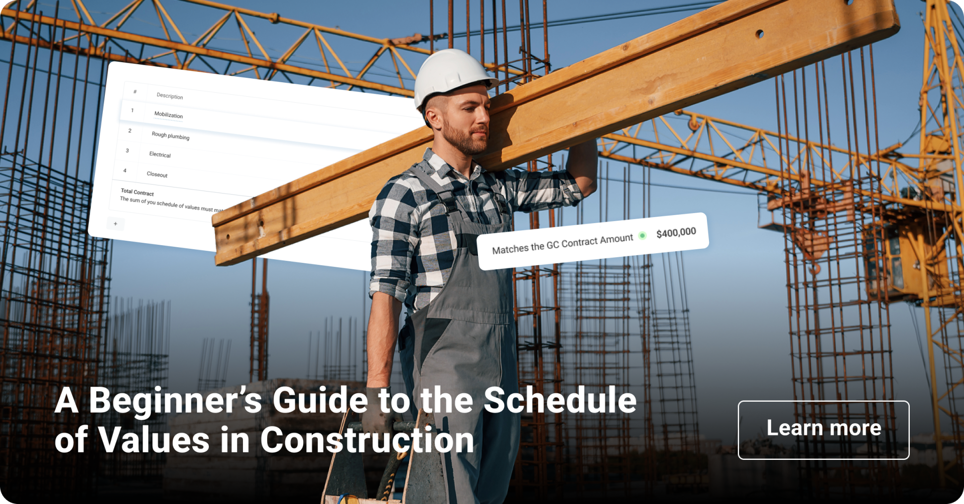 A Beginner’s Guide to the Schedule of Values in Construction